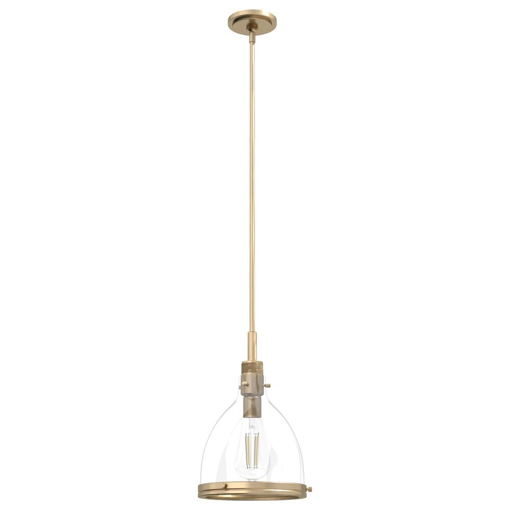 Hunter Van Nuys 10" 1-Light Pendant in Alturas Gold, , large