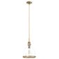 Hunter Van Nuys 10" 1-Light Pendant in Alturas Gold, , large