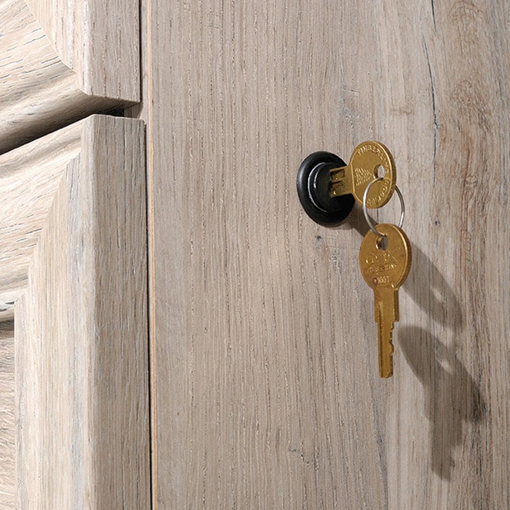 Sauder Palladia L-Shaped Desk in Split Oak, , large