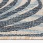 Central Oriental Melbourne Dalan 5" x 7" Vanilla and Lagoon Area Rug, , large
