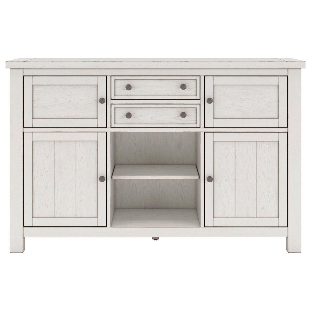 Ashley Robbinsdale 2-Drawer Server in Antique White, , large