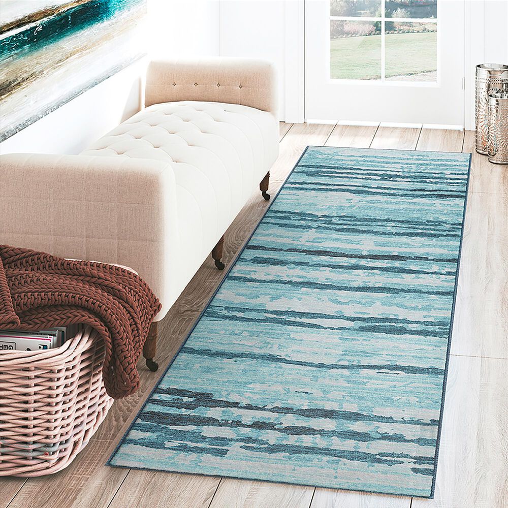 Dalyn Rug Company Brisbane 2&#39;3&quot; x 7&#39;6&quot; Sky Runner, , large