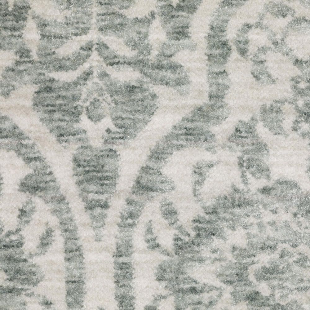 Oriental Weavers Echo Green and Ivory 2&#39;3&quot; x 7&#39;6&quot; Runner, , large