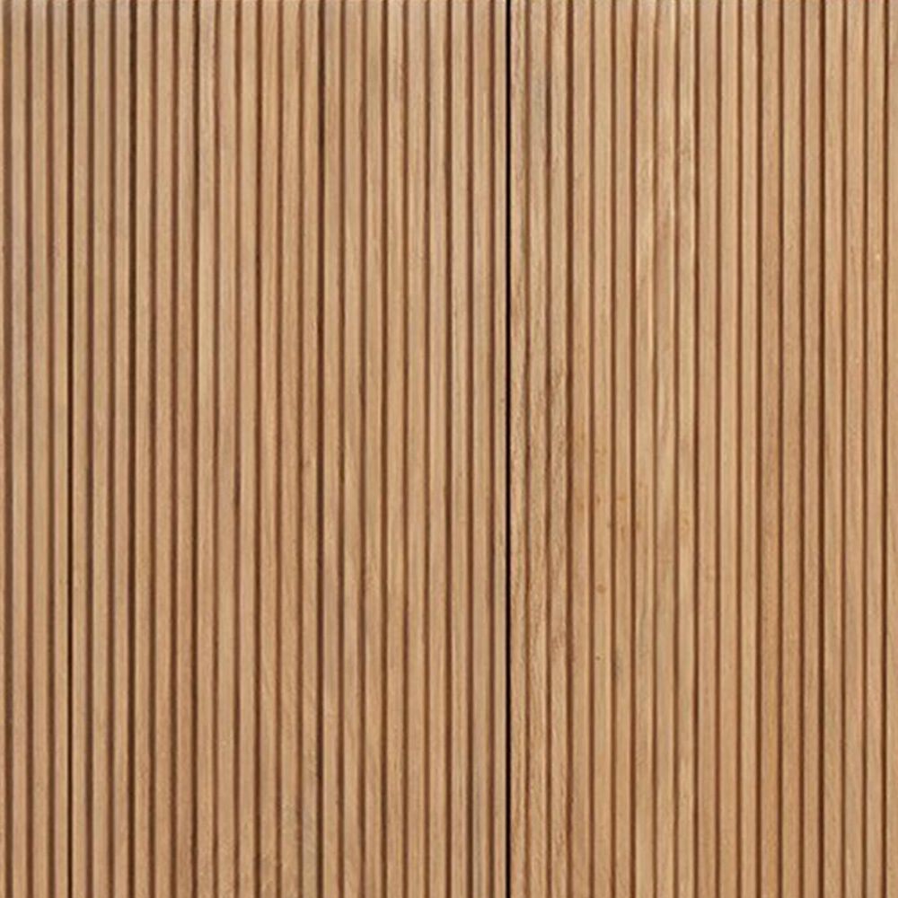 Furniture Worldwide Linnea Bar Cabinet in Natural Oak, , large