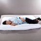 Timberlake 7-in-1 Full Body Pillow with Removable Cover in White, , large