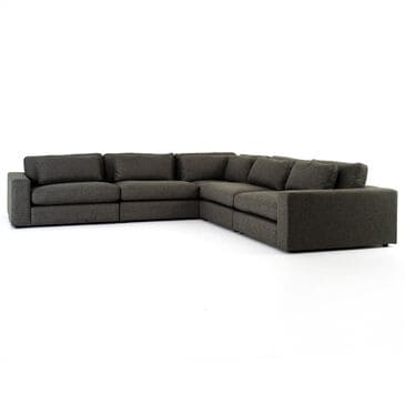 Four Hands Bloor 5-Piece Reversible L-Shape Sectional in Landale Charcoal, , large