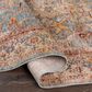 Surya Mirabel 2"7" x 10" Teal, Aqua, Gray, Burnt Orange, Olive and Beige Runner, , large