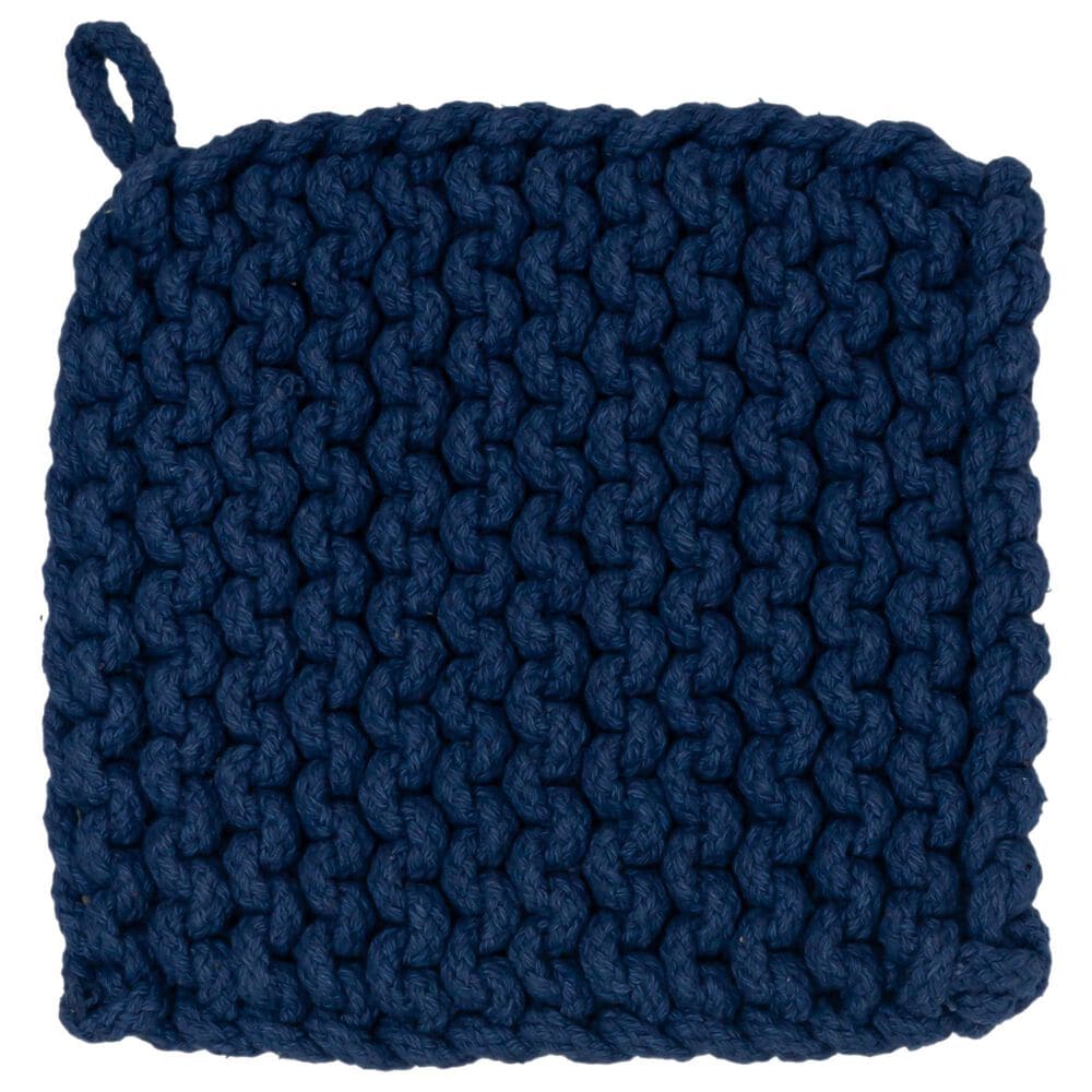 Boston International Knit Pot Holder in Navy, , large