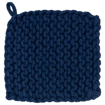 Boston International Knit Pot Holder in Navy, , large