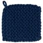 Boston International Knit Pot Holder in Navy, , large