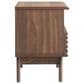 Modway Render 1 Drawer and Shelf Nightstand in Walnut, , large