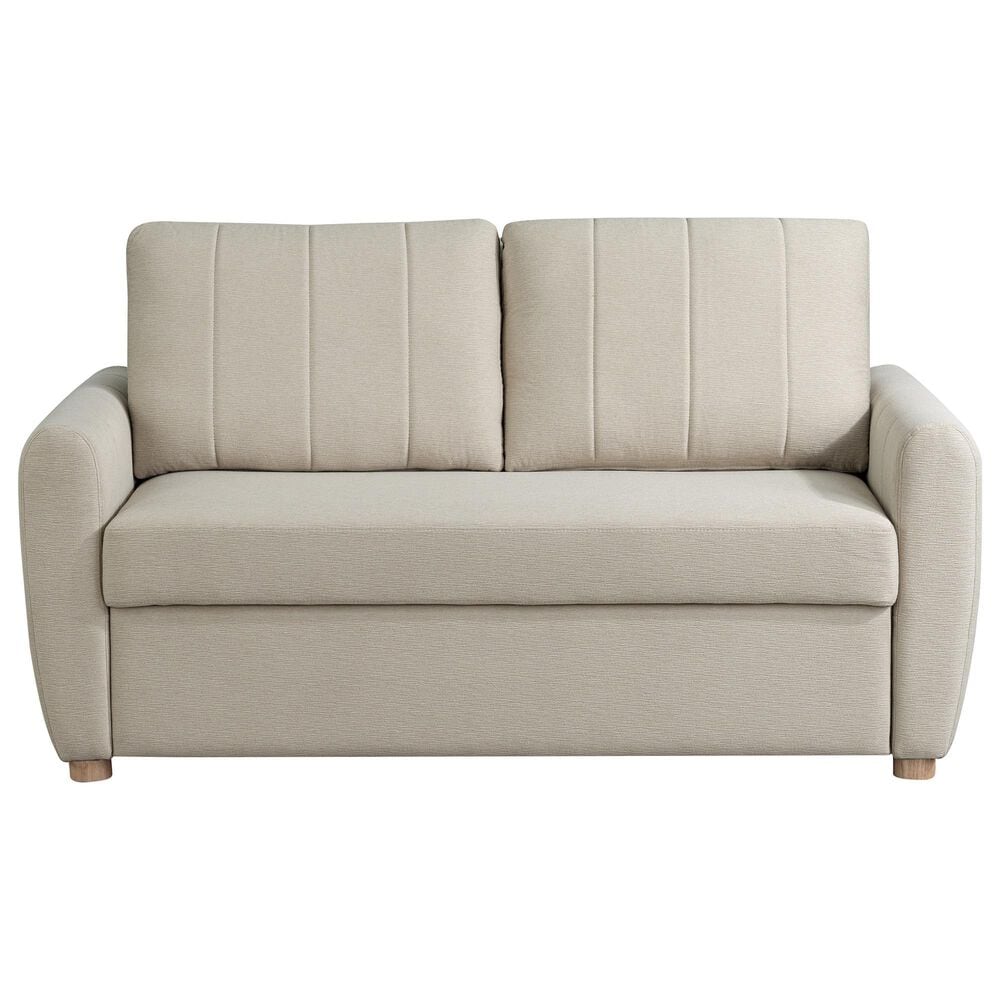 Lifestyle Solutions Galloway Convertible Loveseat in Beige, , large