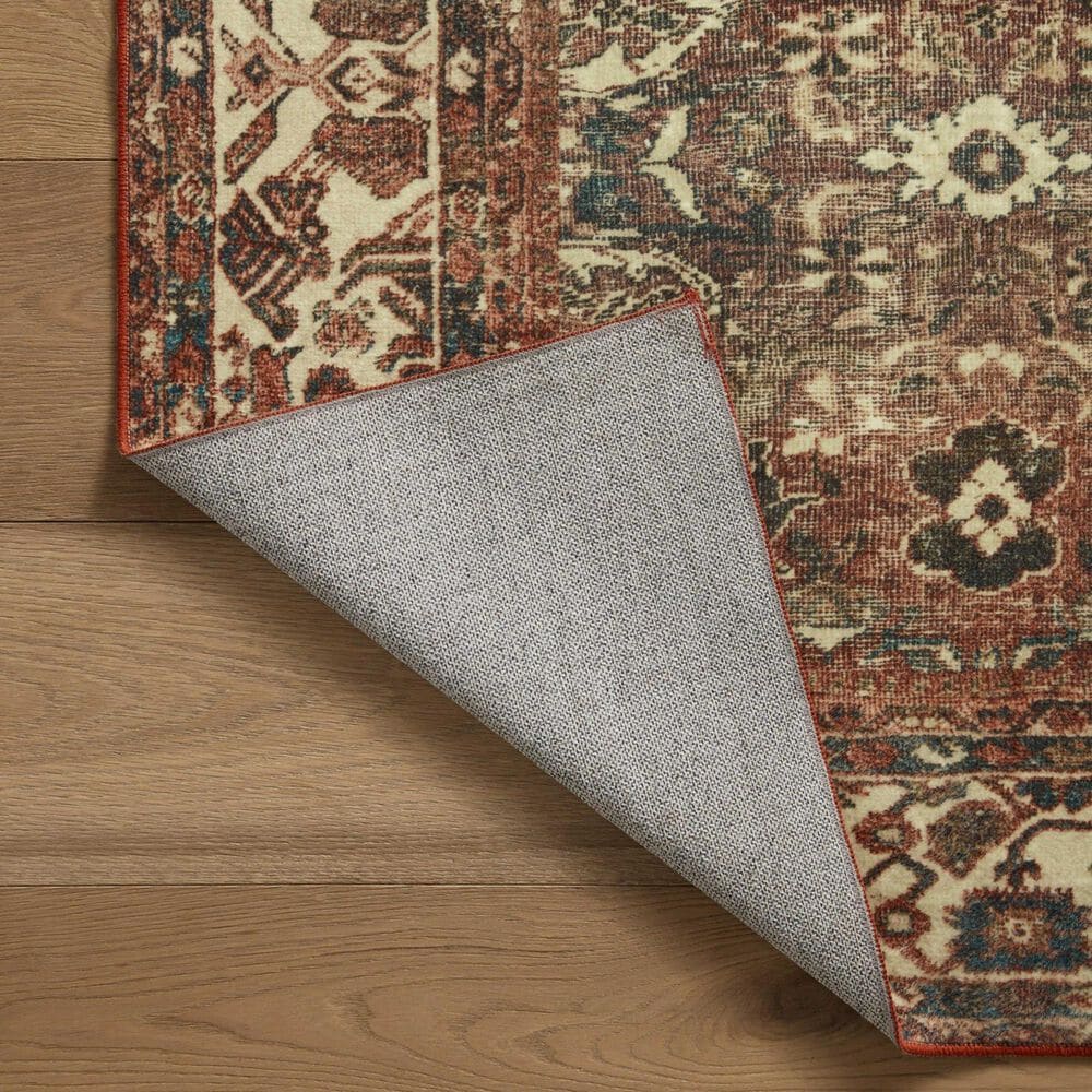 Magnolia Home Banks 5&#39; x 7&#39;6&quot; Brick and Ivory Area Rug, , large