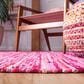 Safavieh Montauk MTK251 6" Square Pink Area Rug, , large