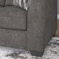 Ashley Olten Stationary Loveseat in Graphite, , large