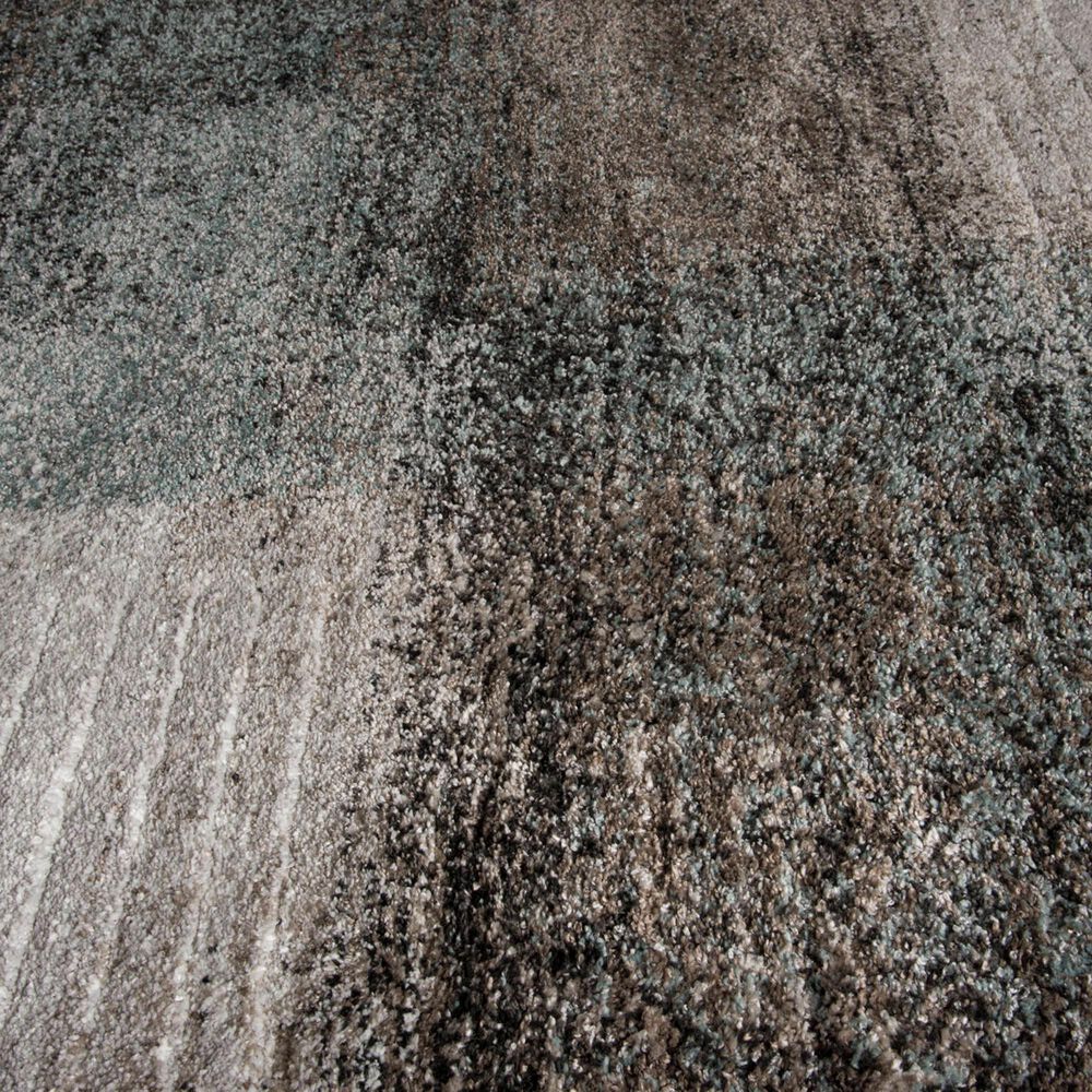 Central Oriental Structures Torrent Georgia Rain 7&#39;10&quot; x 9&#39;10&quot; Multicolor and Glass Area Rug, , large