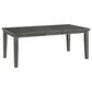 Ashley Hallanden 6-Piece Rectangular Dining Set in Antiqued Gray, , large