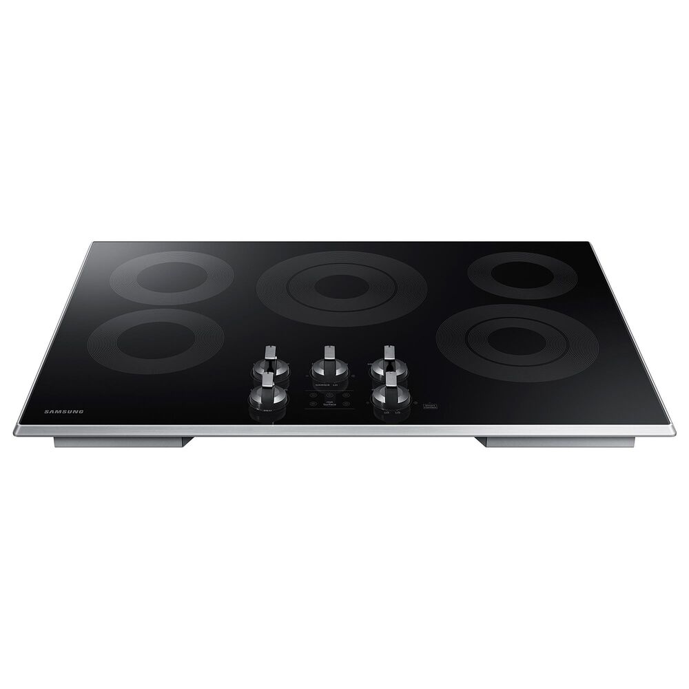 Samsung 2-Piece Kitchen Package with 30&quot; Built-In Convection Single Wall Oven and Smart Electric Cooktop in Stainless Steel, , large