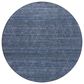 Dalyn Rug Company Burano BU3 8" Round Navy Indoor/Outdoor Area Rug, , large