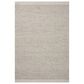 Magnolia Home Ashby 5" x 7"6" Silver and Ivory Area Rug, , large