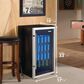 Danby 3.1 Cu. Ft. Beverage Center with Towel Bar Handle in Stainless Steel, , large