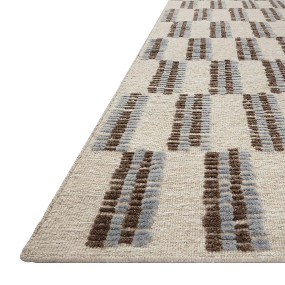 Loloi Harrison 5&#39;6&quot; x 8&#39;6&quot; Beige and Slate Area Rug, , large