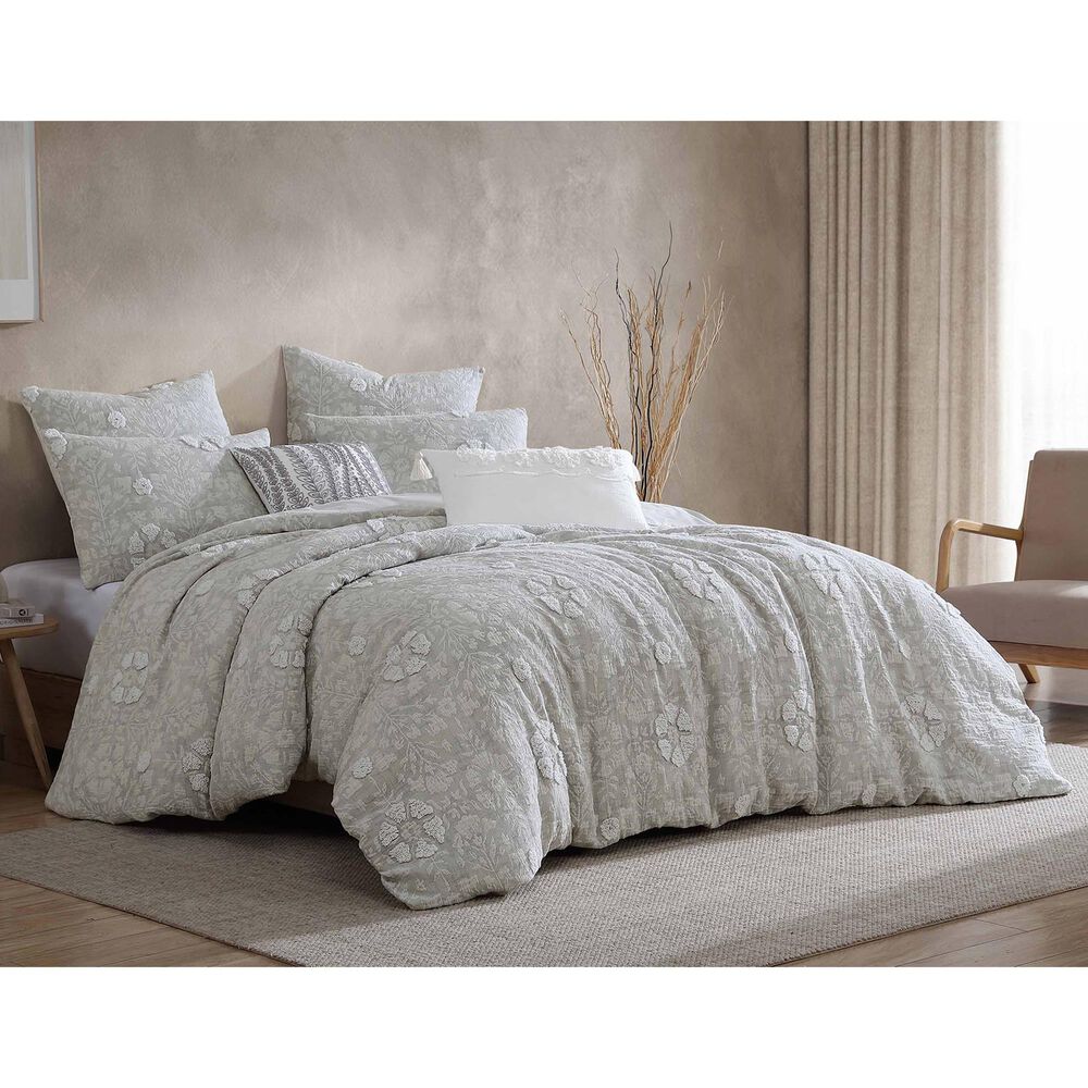 Hallmart Collectibles Tally 5-Piece King Comforter Set in Gray, , large