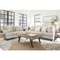 Ashley Claredon Loveseat in Linen, , large