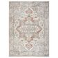 Nourison Astra Machine Washable ASW12 2"2" x 4" Grey and Multicolor Area Rug, , large