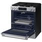 Samsung Bespoke 6.0 Cu. Ft. Smart Slide-In Gas Range with True Convection in Stainless Steel, , large