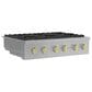 Monogram 36" Professional Gas Rangetop with 6 Burners in Stainless Steel, , large