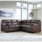 Ashley WillowBend 2-Piece Symmetrical Sectional with LAF Sofa in Umber, , large