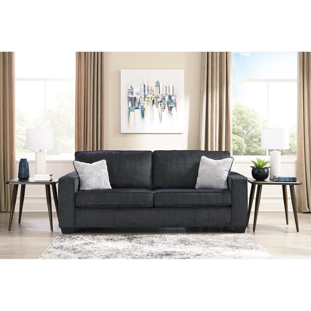 Ashley Altari 85&quot; Queen Sofa Sleeper in Slate, , large