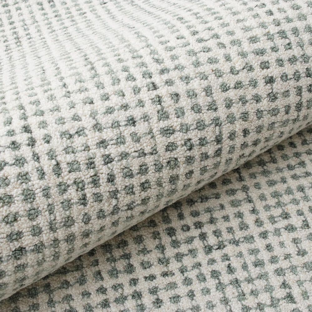 L&amp;R Resources Criss Cross Green 10' x 14' Area Rug, , large