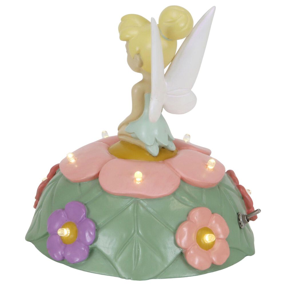 Lambs and Ivy Tinker Bell Table Top Night Light Nursery Lamp in Pink and Green, , large