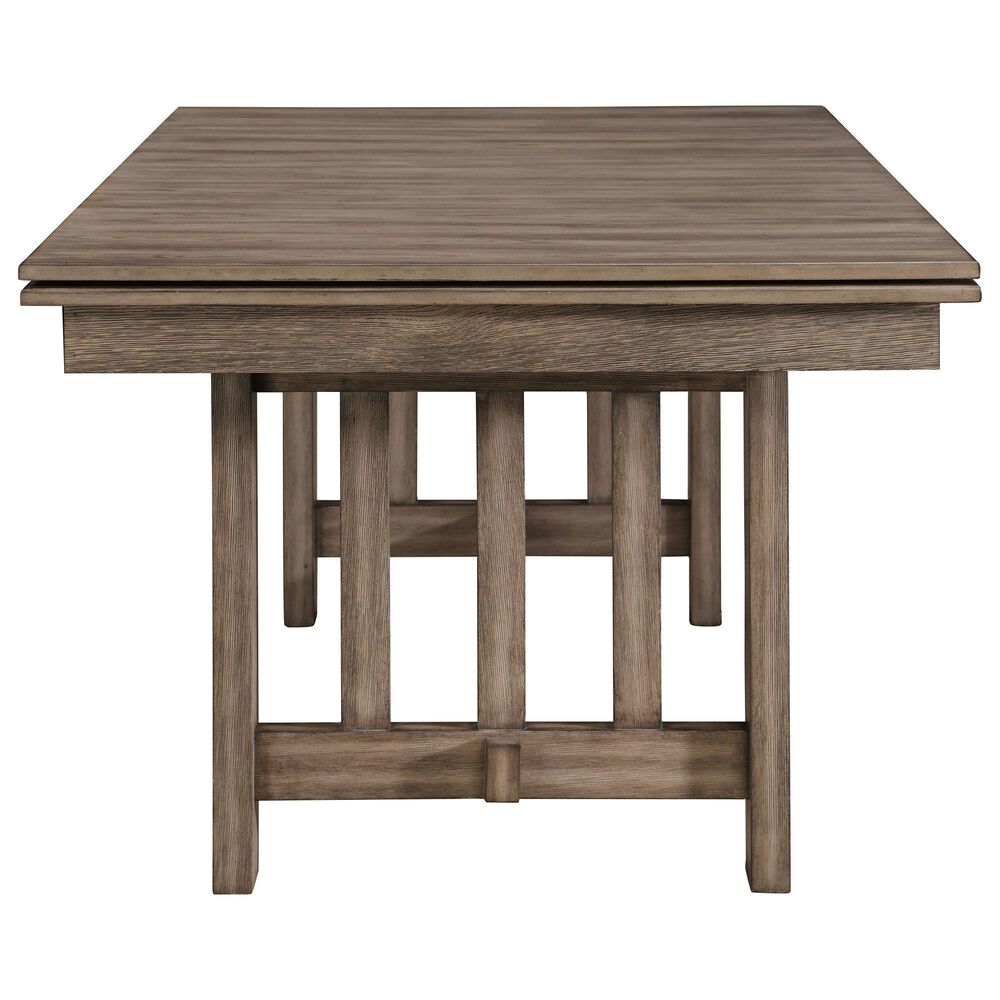 New Heritage Design Harrisburg 5-Piece Rectangular Dinning Set in Rich Walnut Brown, , large