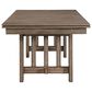 New Heritage Design Harrisburg 5-Piece Rectangular Dinning Set in Rich Walnut Brown, , large