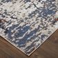Feizy Gilmore 8" x 10" Ivory and Blue Area Rug, , large