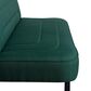 Lifestyle Solutions Frankie Convertible Sofa in Forest Green, , large
