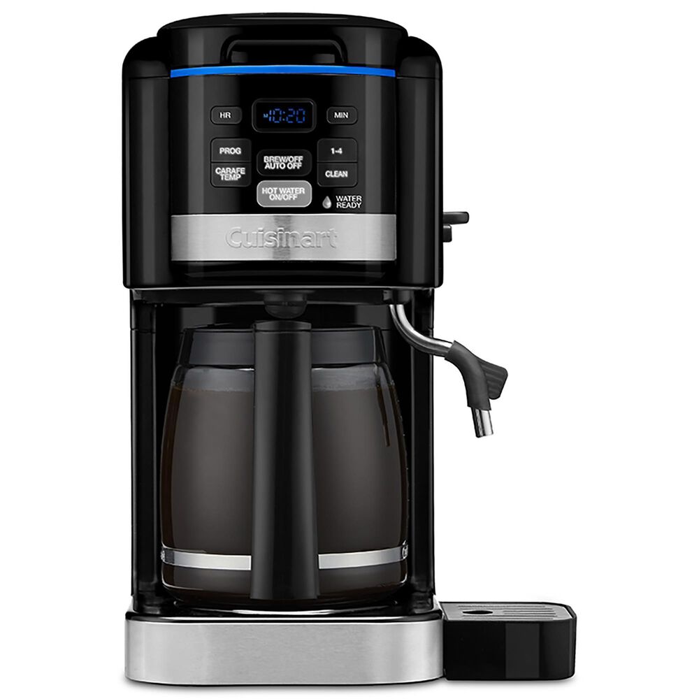 Cuisinart 12-Cup Coffee Maker and Hot Water System in Black