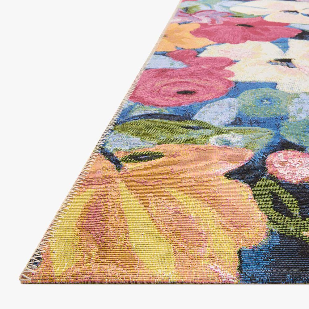 Loloi II Botanical 7&#39;10&quot; x 11&#39;2&quot; Navy and Multicolor Area Rug, , large