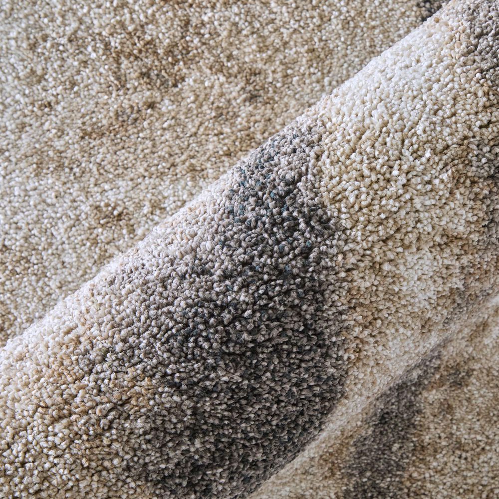 Feizy Richmond Gray and Brown 9&#39; x 12&#39; Area Rug, , large