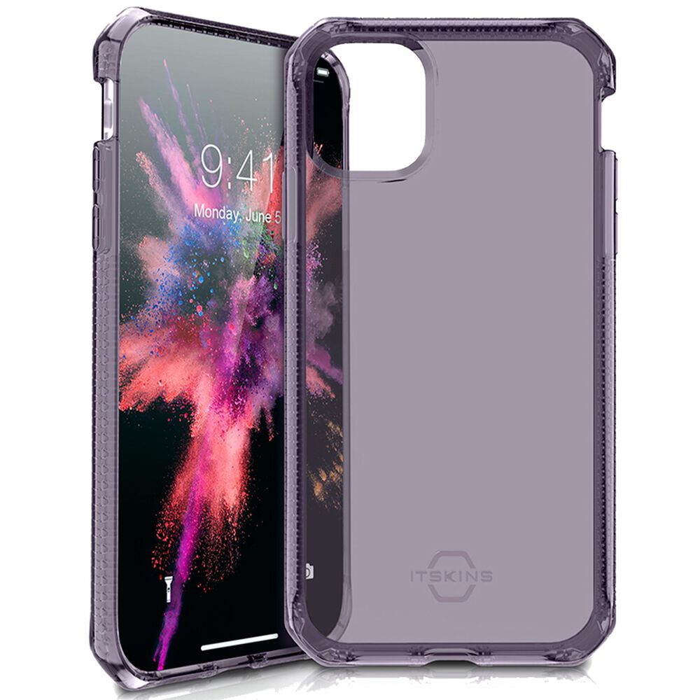 ITSkins Apple iPhone 11 Spectrum Clear Case Light Purple , Purple, large