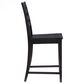Linon Home Decor Flynn 22" Counter Stool in Black, , large