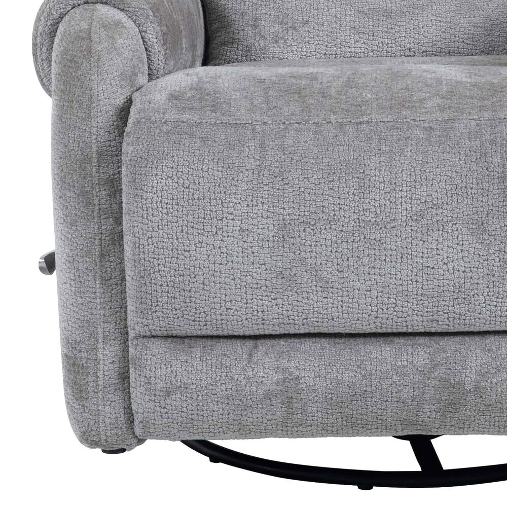 Simeon Collection Gentry Manual Swivel Glider Recliner in Shadowplay, , large