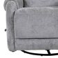 Simeon Collection Gentry Manual Swivel Glider Recliner in Shadowplay, , large