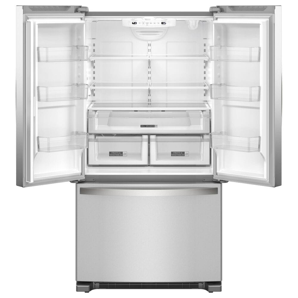 Whirlpool 25.2 Cu. Ft. French Door Refrigerator in Fingerprint Resistant Stainless Steel, , large