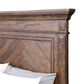 New Heritage Mar Vista King Panel Bed in Brushed Walnut with USB Ports, , large