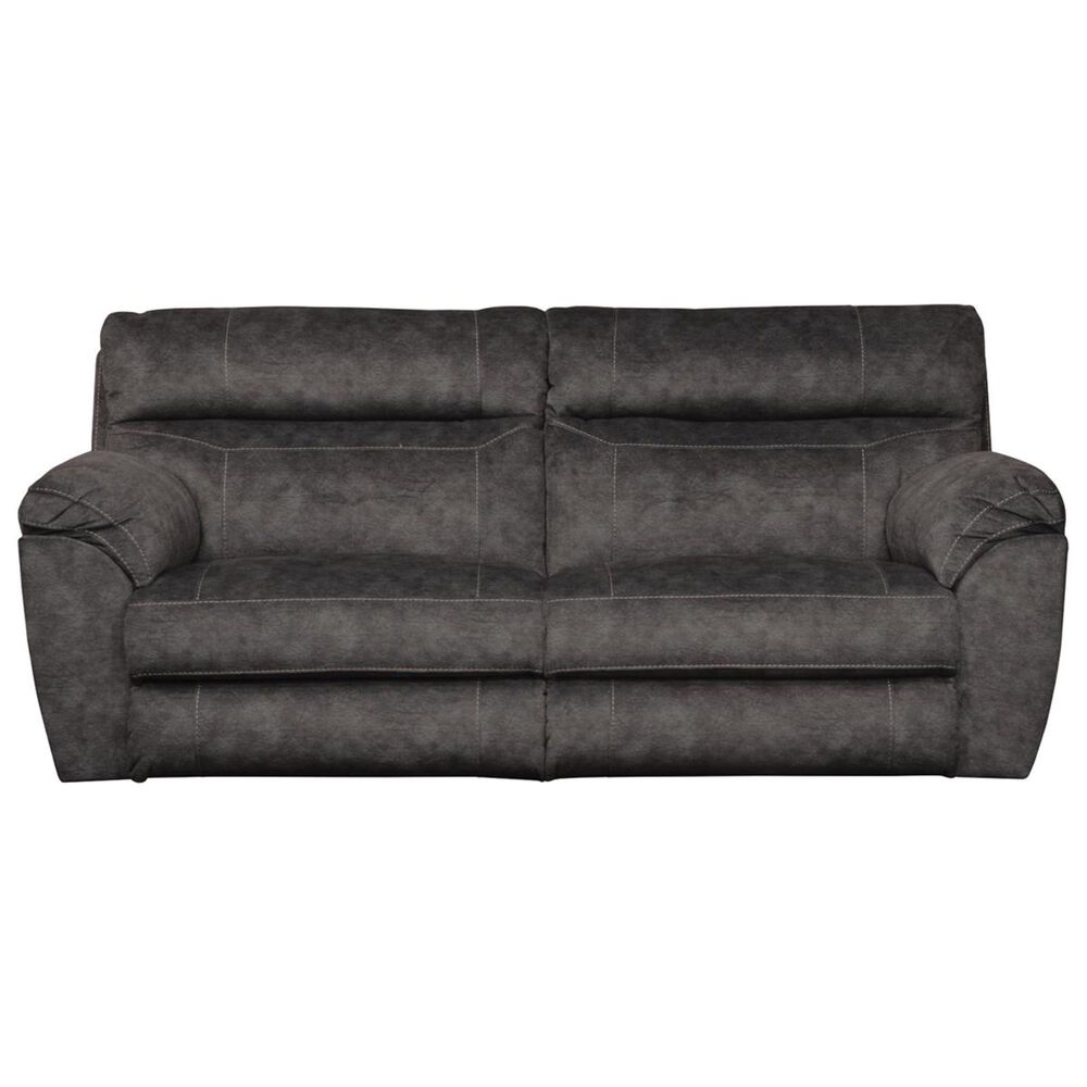 Catnapper Sedona Power Reclining Sofa with Power Headrest in Smoke, , large