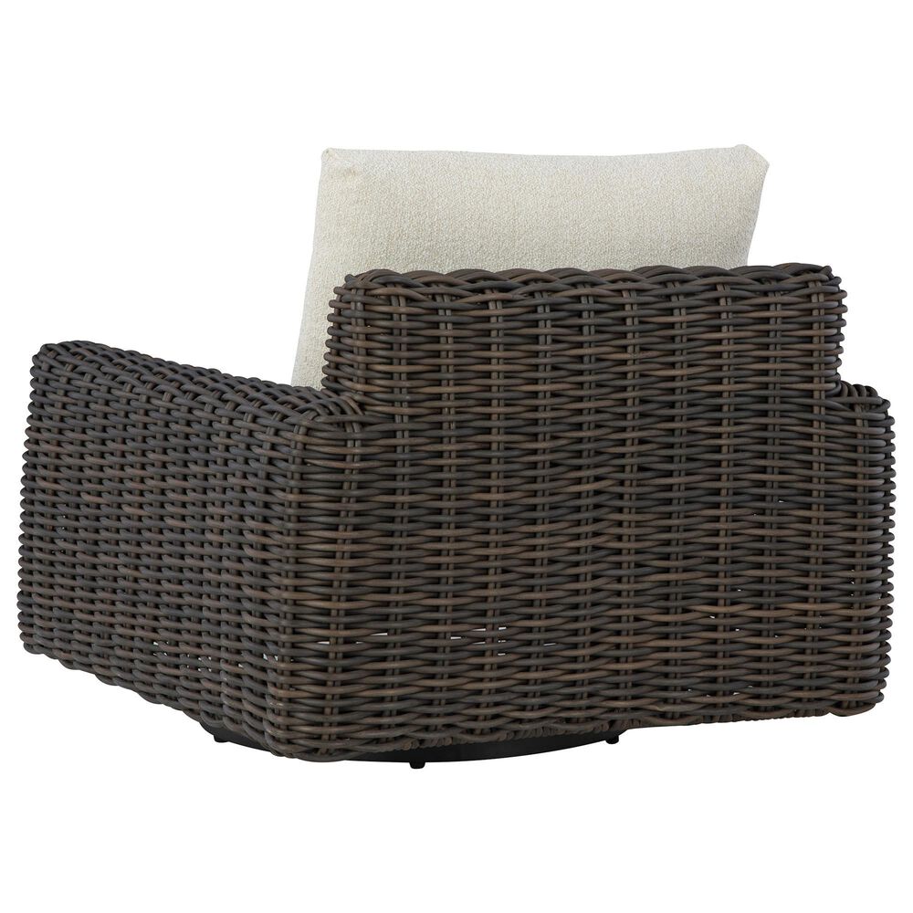 Ashley Kimora Swivel Glider Lounge Chair in Beige, , large